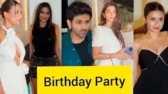 Kartik Aaryan, Pooja Hegde, Avneet Kaur, Saiee Manjrekar, Nia Sharma And Other Celebs At Sajid Nadiadwala's Son's Subhan's Birthday