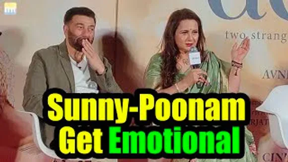 Sunny Deol & Poonam Dhillon Get EMOTIONAL As They Come Together At Dono Trailer Launch