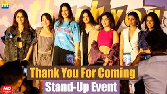 Sonam Kapoor joins Bhumi Pednekar, Shehnaaz Gill & Others For a Stand-Up Show During Thank You For Coming Promotions