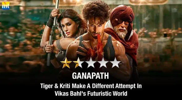 Ganapath Review - Tiger & Kriti Make a Different Attempt In Vikas Bahl's Futuristic World