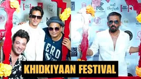 Vijay Varma, Suniel Shetty, Varun Sharma & Others At Khidkiyaan Theatre Festival