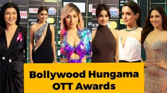 Janhvi Kapoor, Tamannaah Bhatia, Malaika Arora, Sanya Malhotra, Sushmita Sen, Soundarya Sharma And Others Celebs At Bollywood Hungama OTT Awards