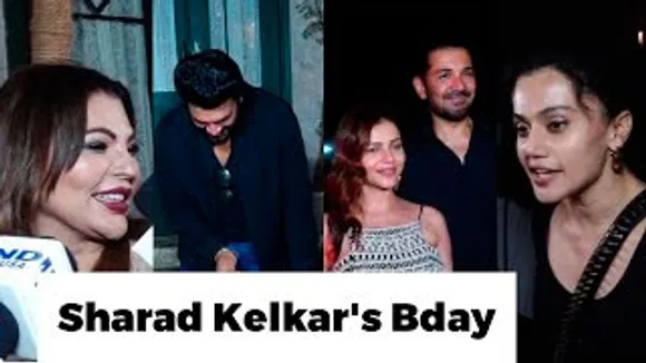 Rubina Dilaik, Taapsee Pannu, Rakhi Sawant & Others At Sharad Kelkar's Birthday Bash