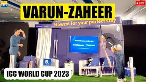 Varun Dhawan Vs. Zaheer Khan Live Cricket At World Cup 2023 Event By Booking.com