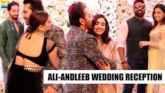 Ali Merchant-Andleeb Zaidi's Wedding Reception - Archana Gautam, Shalin Bhanot, Ayushmann Khurrana & Divya Agarwal At The Event