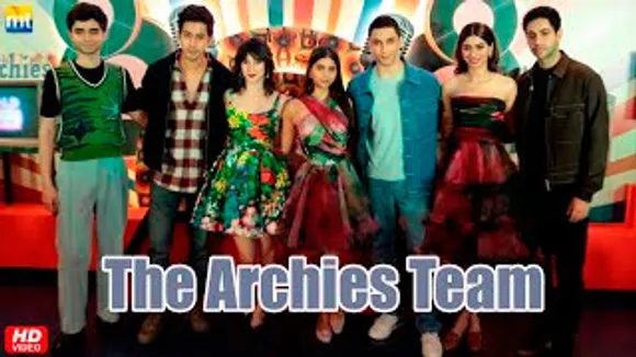 Suhana Khan, Agastya Nanda, Khushi Kapoor & Team At The Archies Music Launch