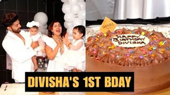 Gurmeet Choudhary & Debina Bonnerjee Share The Joy Of Their Little Princess Divisha's 1st Birthday With Media