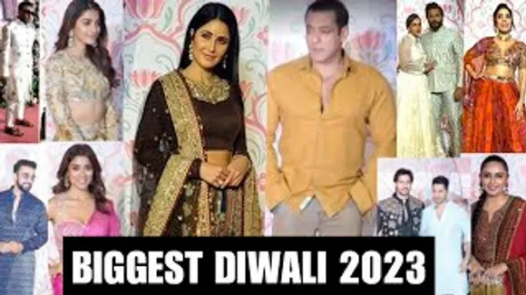 Salman Khan, Katrina Kaif, Sidharth Malhotra, Varun Dhawan, Riteish Deshmukh-Genelia Deshmukh & Others Celebs At Ramesh Taurani's Diwali Bash 2023