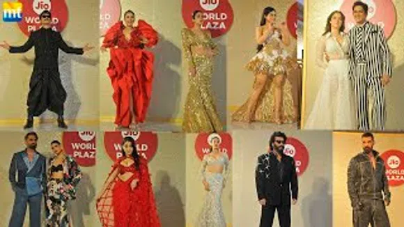 Janhvi Kapoor, Ranveer Singh, Shehnaaz Gill, Nora Fatehi, Tamannaah-Vijay, Rashmika Mandanna & Others Ramp Walk At Jio World Plaza Launch