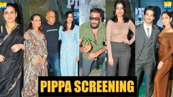 Pippa Screening With Mrunal Thakur, Ishaan Khatter, Vidya Balan & Others