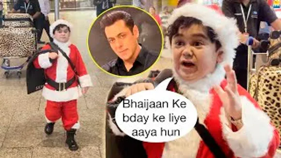 Cute Abdu Rozik came to India for Salman Khan's GRAND Birthday