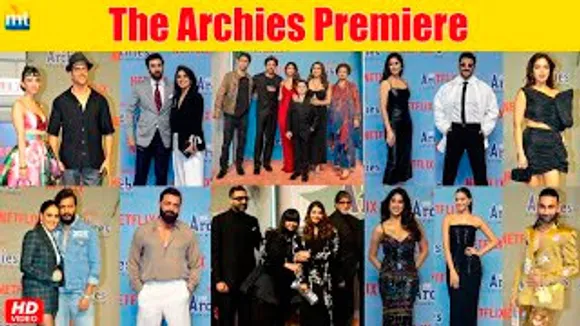 Shah Rukh Khan With Family, Bachchan's Family, Ranbir Kapoor, Katrina Kaif, Hrithik Roshan, Janhvi Kapoor, Ranveer Singh And Celebs At The Archies Premiere