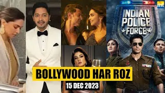 Bollywood Har Roz: Hrithik Roshan-Deepika Padukone Sher Khul Gaye, Shreyas Talpade, Indian Police Force, Raveena Tandon Karma Calling