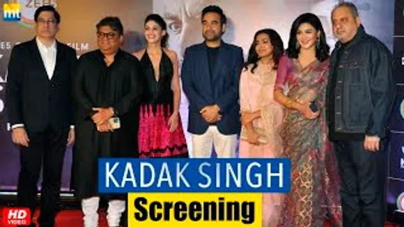 KADAK SINGH Screening With Pankaj Tripathi, Sanjana Sanghi, Jaya Ahsan, Parvathy Thiruvothu, Saiyami Kher And Celebs