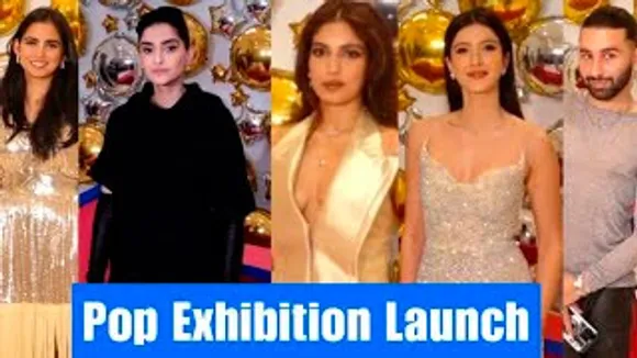 Sonam Kapoor, Shanaya Kapoor, Bhumi Pednekar, Isha Ambani And Celebs At Pop Exhibition Launch