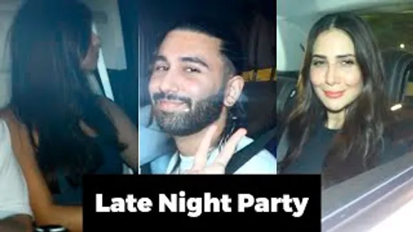 Suhana Khan, Orry, Sophie Choudry, Sussanne Khan, Kim Sharma And Celebs At A Late Night Party