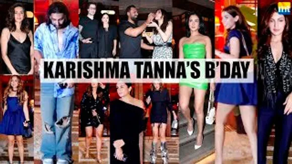 Karishma Tanna's Pre-Birthday Party - Khushi Kapoor, Orry, Rhea Chakraborty, Huma Qureshi, Nupur Sanon And Celebs Arrive For The Event