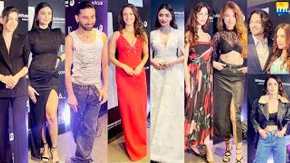 Tripti Dimri, Orry, Jiya Shankar, Daisy Shah, Mahira Sharma, Alaya F, Ali Fazal-Richa Chadha, Radhika Madan And Celebs At An Event