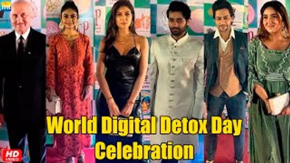 Utkarsh Sharma, Shalin Bhanot, Elnaaz Norouzi, Sreejita De And Celebs At World Digital Detox Day Celebration