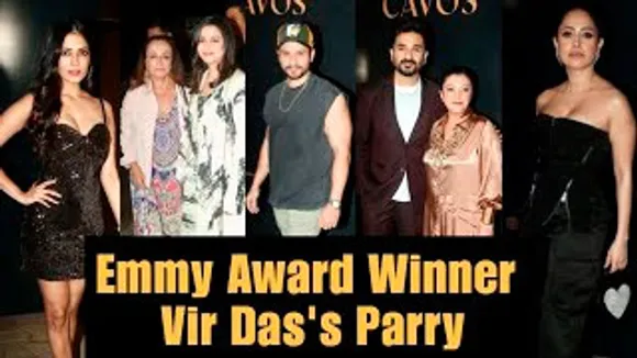 Nushrratt Bharuccha, Kunal Kemmu, Sayani Gupta, Shriya Pilgaonkar And Celebs at Vir Das Emmy Award Winning Party