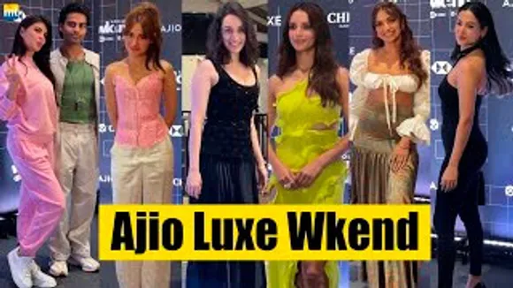 Tripti Dimri, Shraddha Kapoor, Jacqueline Fernandez, Jiya Shankar, Mahira Sharma & Celebs Attend Ajio Luxe Wkend Event