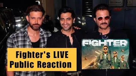 Hrithik Roshan Anil Kapoor, Akshay Oberoi & Siddharth Anand Visit Theatre To See LIVE Audience Reaction of Fighter