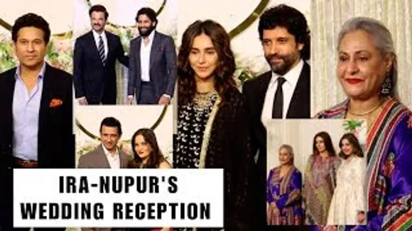 Jaya Bachchan IGNORES Sonali Bendre, Sachin Tendulkar, Anil Kapoor, Naga Chaitanya, Farhan Akhtar & Celebs At Ira Khan-Nupur Shikhare's Wedding Reception