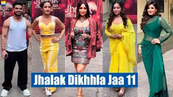 Malaika Arora, Raveena Tandon, Manisha Rani, Dhanashree Verma, Shiv Thakare & Other Contestants On Jhalak Dikhhla Jaa 11 Sets