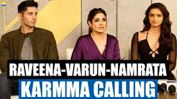 Kabhi Na Kabhi Aapka TIME Aayega! Raveena Tandon, Varun Sood & Namrata Sheth At Karmma Calling Press Meet