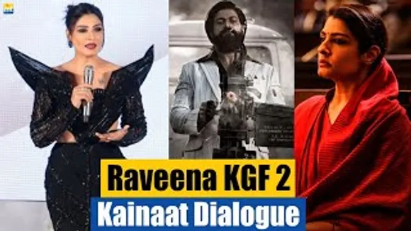 Raveena Tandon Uses SRK's Om Shanti Om KAINAAT Dialogue To Mention KGF 2 Role