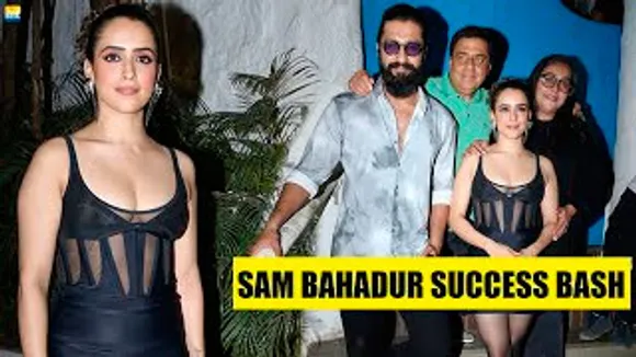 Vicky Kaushal, Sanya Malhotra, Meghna Gulzar, Ronnie Screwvala & Others At Success Bash Of Sam Bahadur