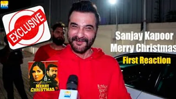 EXCLUSIVE: Sanjay Kapoor's First Reaction from Surprise Visit at Media screening of Merry Christmas