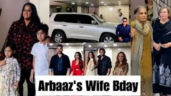 Salman Khan, Salma Khan, Helen, Iulia Vantur, Shalin Bhanot, Nia Sharma & Celebs At Arbaaz Khan's 2nd Wife Shura Khan's Birthday