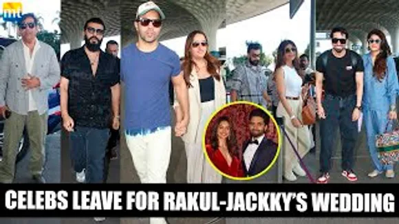 Rakul Preet Singh-Jackky Bhagnani's Wedding - Varun Dhawan-Natasha Dalal, Shilpa Shetty-Raj Kundra, Ayushmann Khurrana-Tahira Kashyap & Celebs Leave For The Event