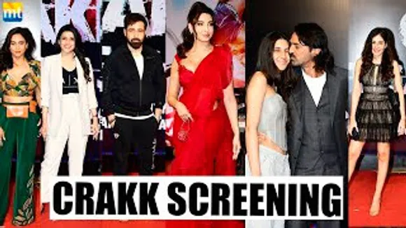 CRAKK Screening With Nora Fatehi, Emraan Hashmi, Arjun Rampal, Mannara Chopra & Celebs