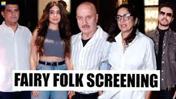 Anupam Kher, Neena Gupta, Kritika Kamra, Darshan Kumaar, Siddharth Roy Kapur & Celebs At FAIRY FOLK Screening