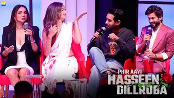 Phir Aayi Hasseen Dillruba Team Taapsee Pannu, Vikrant Massey, Sunny Kaushal & Others SAt Next On Netflix Event