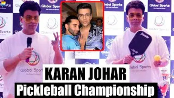 'I Feel Relevant Like Orry' Karan Johar at Pickleball Championship - FULL Event