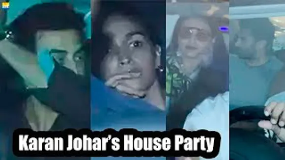 Alia Bhatt, Ranbir Kapoor, Rani Mukerji, Arjun Kapoor, Aditya Roy Kapur & Others At Karan Johar's House Party