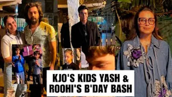 Rani Mukerji, Shilpa Shetty, Riteish Deshmukh-Genelia Deshmukh, Neha Dhupia-Angad Bedi At Karan Johar's Kids Yash & Roohi's Birthday Party