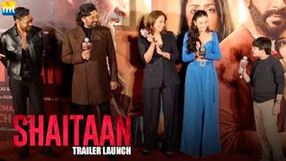 SHAITAAN Trailer Launch With Ajay Devgn, R. Madhavan, Jyotika, Janki Bodiwala & Others - Uncut