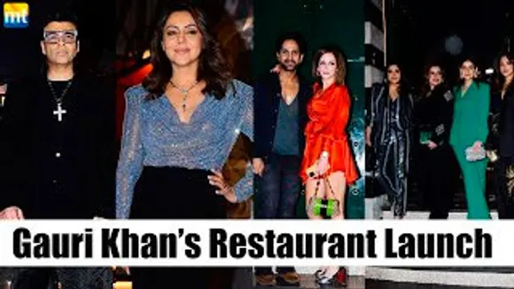 SRK's Wife Gauri Khan's First Restaurant Launch - Karan Johar, Sussanne Khan, Chunky Pandey, Neelamn & Celebs Arrive At The Event