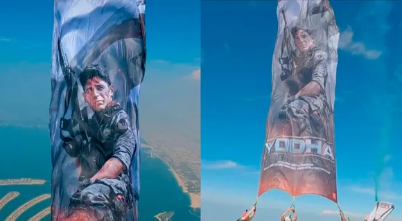 Team Yodha Creates History! Becomes First Ever Poster Launched At 13,000 Ft.