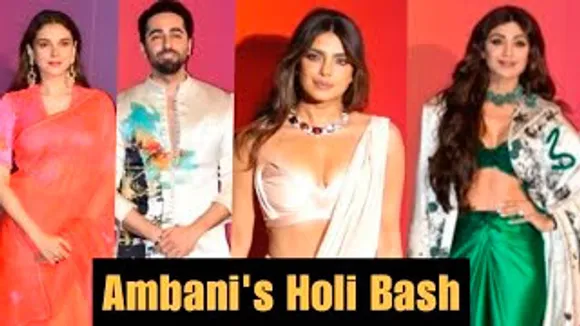 Priyanka Chopra, Shilpa Shetty, Aditi Rao Hydari, Ayushmann Khurrana & Celebs At Ambani's Holi Event