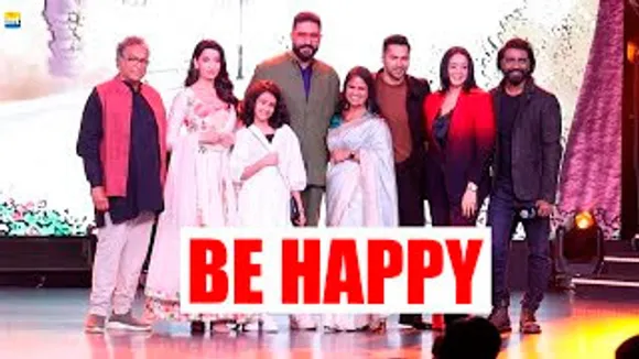 Abhishek Bachchan, Nora Fatehi & Remo D'Souza Announce Be Happy At Prime Video Event