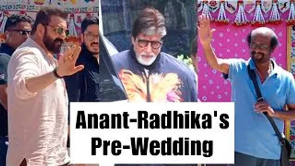 Big B with Family, Rajinikanth, Sanjay Dutt & Celebs Arrive In Jamnagar For Anant-Radhika's Pre-Wedding