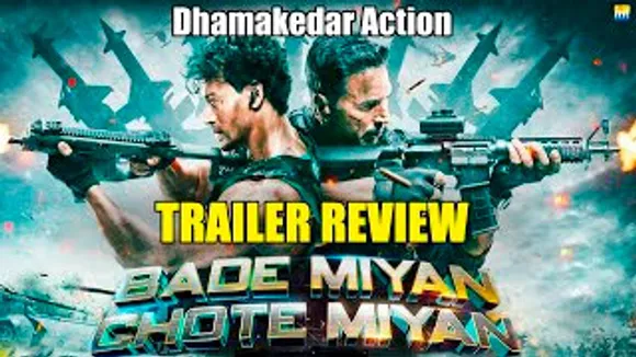 Bollywood's Biggest Action Film - Bade Miyan Chote Miyan Trailer Review