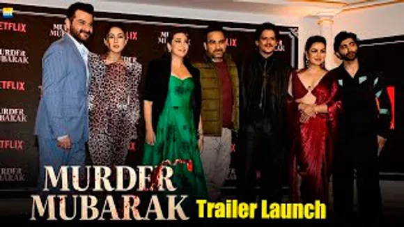 Murder Mubarak Trailer Launch With Sara Ali Khan, Pankaj Tripathi, Karisma Kapoor, Vijay Varma & Others