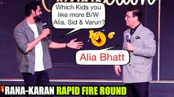 Rana Daggubati X Karan Johar Rapid Fire Round During A New Show The Rana Connection Announcement