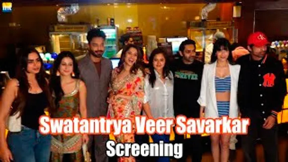 Swatantrya Veer Savarkar Screening With Ankita Lokhande-Vicky Jain, Ayesha Khan, Isha Malviya, Rashami Desai & Others